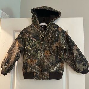 Boys carhartt Camo coat
